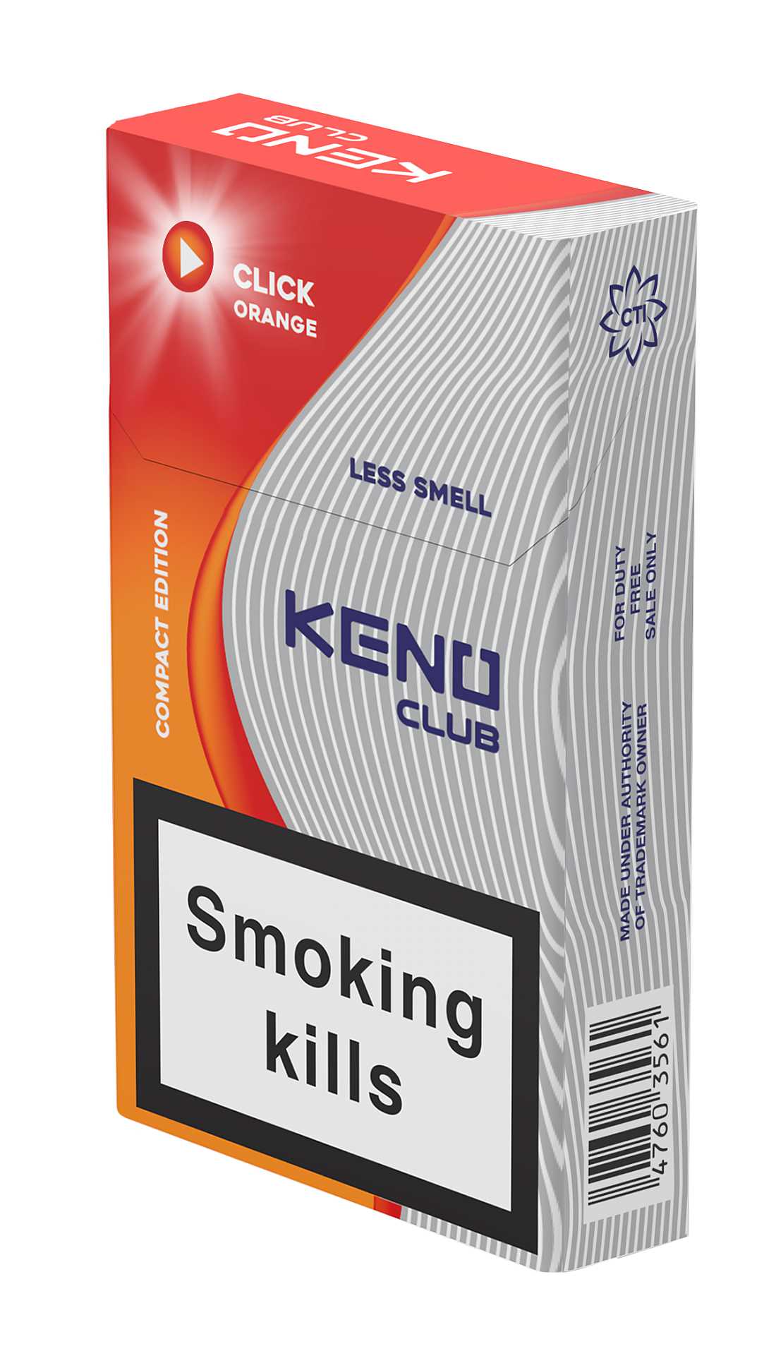 Keno Club Orange Click Portakal Aromalı Sigara